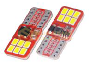 Світлодіодна LED лампа OPTIVUS T10 W5W 12-24V 3020-12SMD CANBUS Білий