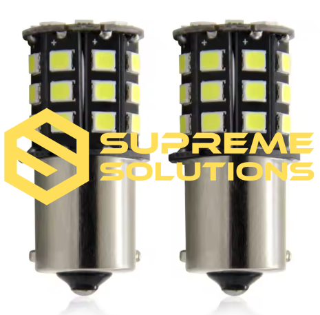 1156-3030-28SMD LED Bulb 12V | Single Contact | White | Supreme Solutions