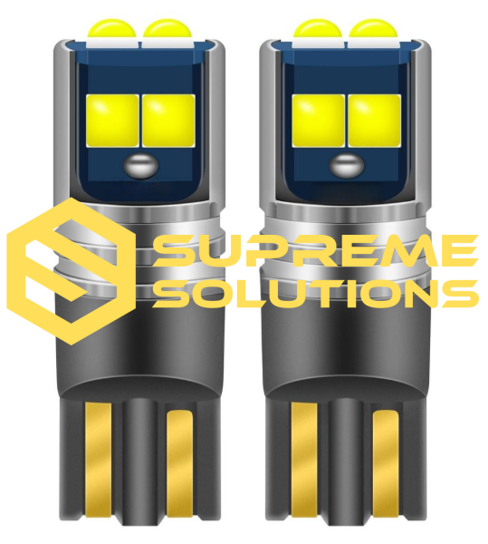 LED лампа T10-3030-6SMD CREE Samsung з CANBUS 12–24V | Білий | Аналог W5W