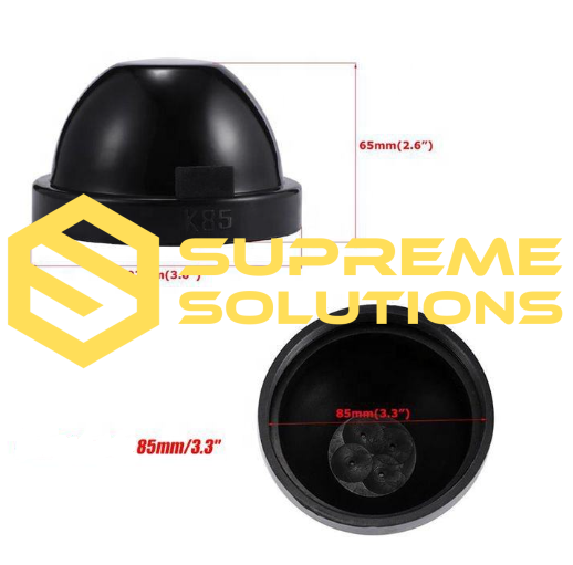 Rubber Headlight Dust Cover 85 mm | Protective Cap | Supreme Solutions
