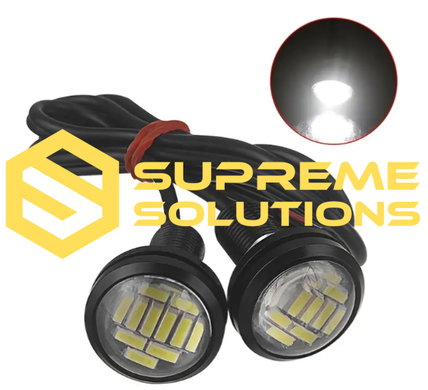 12V DRL 4014-12SMD 23mm | Daytime Running Light | White | Supreme Solutions