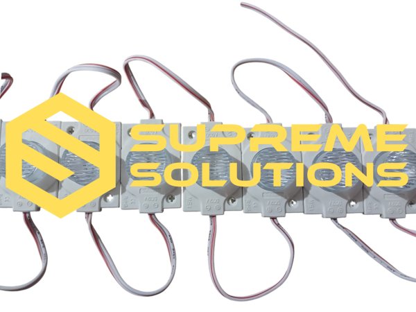 12V Світлодіодний модуль 1SMD- 3535 3W (над'яскравий) IP65 Розмір 48*32*5mm Білий