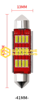12V FS-4014-12SMD 41MM драйвер CANBUS (аналог лампи C5W) Білий