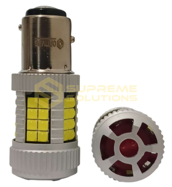 Світлодіодна лампа OPTIVUS 1157 (BAY15d) 12–40V 40SMD 3030 CANBUS 30W — біла