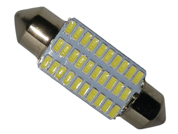 12V FS-3014-36SMD 39MM (аналог лампи C5W) Білий