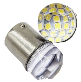 LED Bulb 12V 1157 CRISTAL | White Light | Dual Contact | BAY15d
