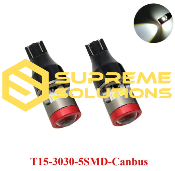 12-24V T15-3030-5SMD Samsung CANBUS — reliable and bright, powered by Samsung