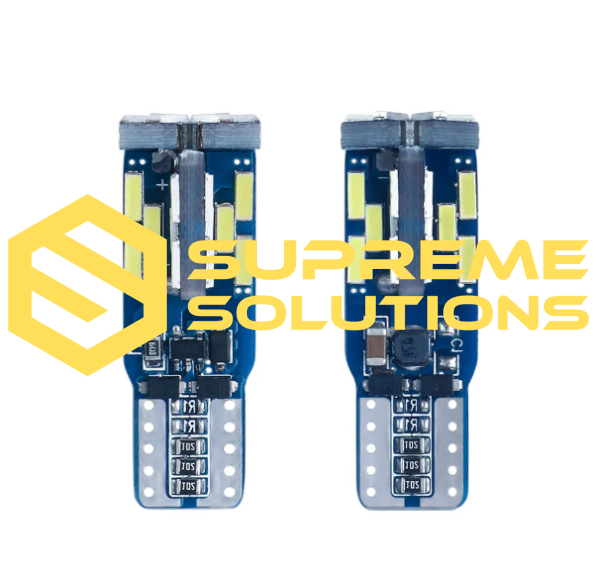 LED лампа T10-4014-30SMD 12–24V | Білий | Super CANBUS | W5W