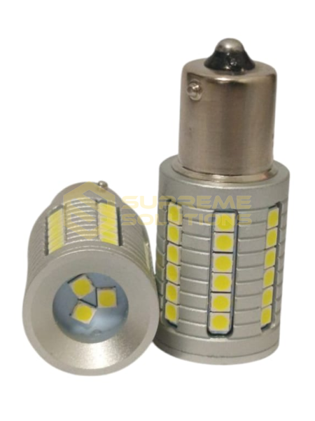 V 12-48V 1156 3030 45LED 28W SUPER CANBAS драйвер Одноконтактна (аналог лампи P21W) Білий