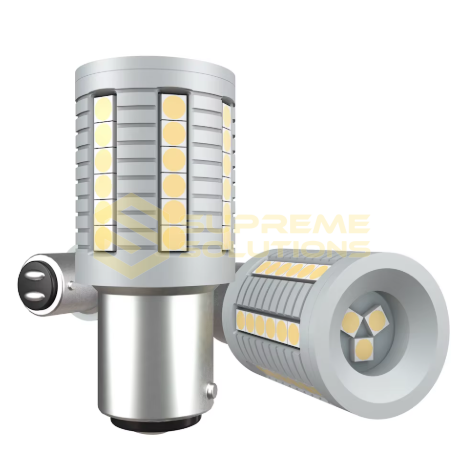 V 12-48V 1157 3030 45LED 28W SUPER CANBAS драйвер Двоконтактна (аналог лампи P21/5W) Білий