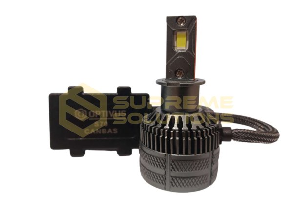 Премиальные LED-лампы OPTIVUS S70 H3 12–24V 70W 12000LM CANBUS 6000K с активным охлаждением