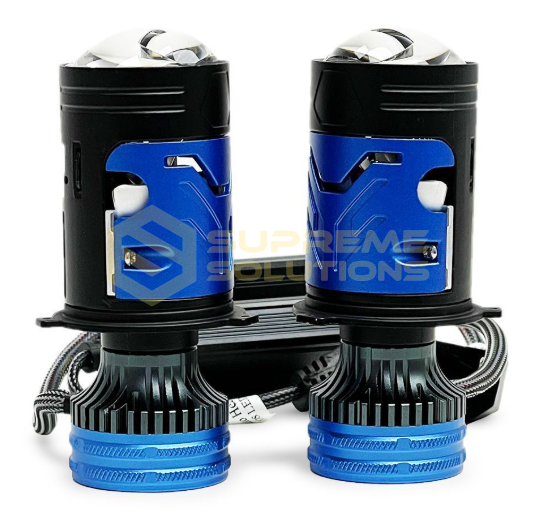 Bi-LED лінза H4 Hi/Lo OPTIVUS 65W/90W 12000LM 6000K (9–32V)