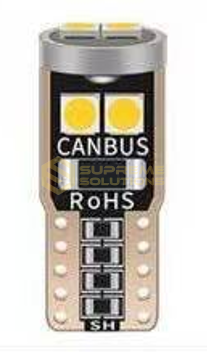 Светодиодная лампа T10 W5W 3030-6SMD CANBUS 12-18V Белая