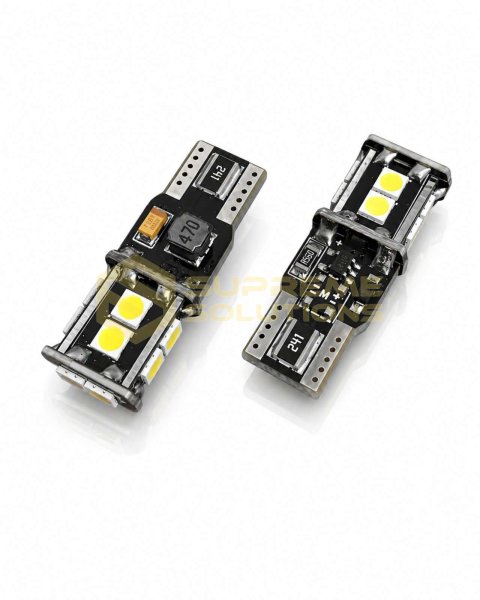 Світлодіодна LED лампа T10 W5W 3030-10SMD 5W SUPER CANBUS Білий OPTIVUS