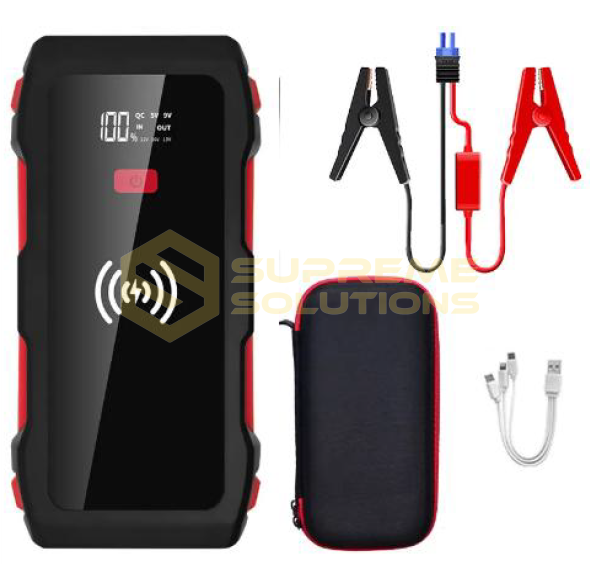 Пуско-зарядний пристрій OPTIVUS M10 Wireless Charge — автомобільний бустер з бездротовою зарядкою 10W