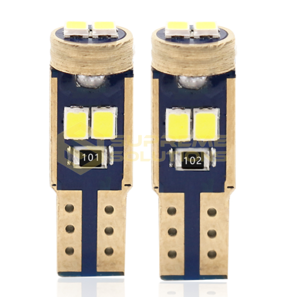 Светодиодная лампа T5-2016-6SMD Philips CANBUS Белая 12V (аналог W1.2W)