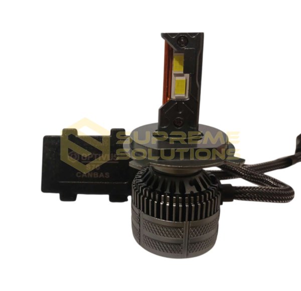 Премиальные LED-лампы OPTIVUS S70 H4 12–24V 70W 12000LM CANBUS 6000K с активным охлаждением