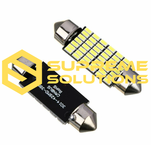 FS-3014-42SMD 39MM 12V – светодиодная лампа C5W с CANBUS Белый