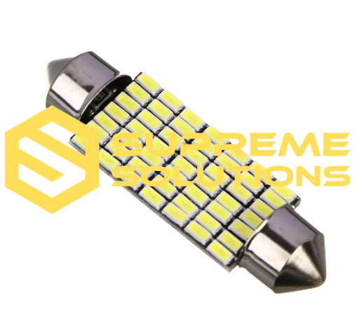 FS-3014-49SMD 41MM 12V – белая светодиодная лампа C5W с CANBUS