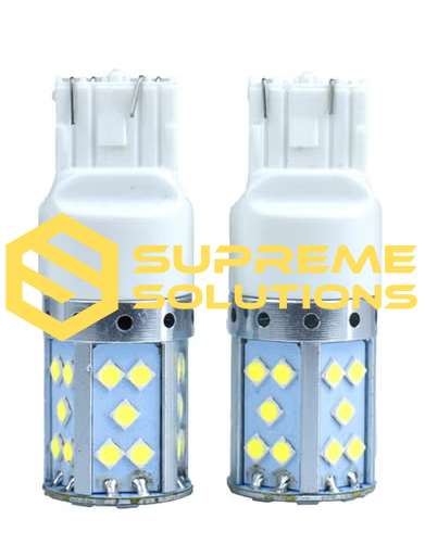 LED-лампа 7443 12–24V 35 SMD Samsung — Двоконтактна | Білий | CANBUS | Аналог W21/5W