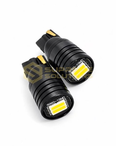Світлодіодна лампа T10-5060-6LED Samsung CANBUS 12-36V над’яскрава біла OPTIVUS