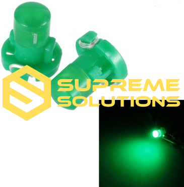 T3 COB LED Bulb 12V Green | BAX Equivalent | Supreme Solutions