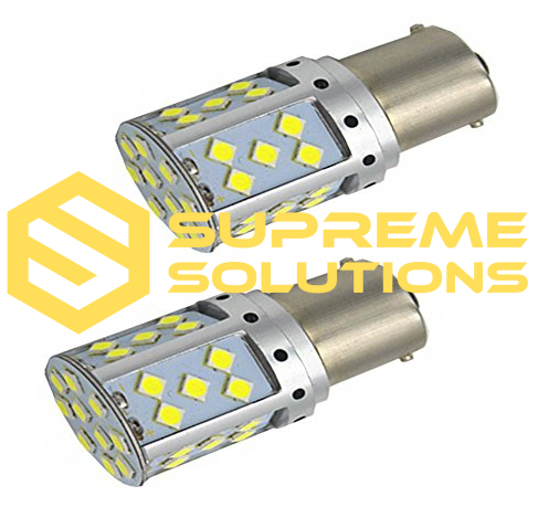 LED Bulb 1156-3030-35SMD 12–24V White BA15s – Powerful P21W Replacement