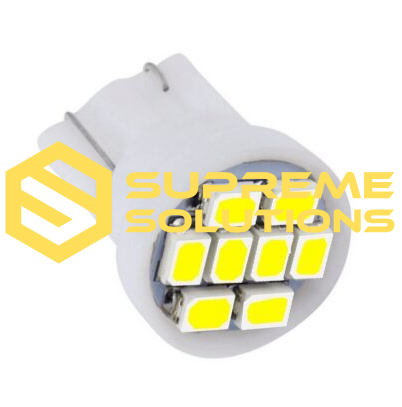 Світлодіодна лампа T10-3020-8SMD 12V | Аналог W5W | Supreme Solutions