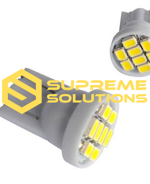 Світлодіодна лампа T10-3020-8SMD 12V | Аналог W5W | Supreme Solutions