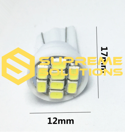 Світлодіодна лампа T10-3020-8SMD 24V | Аналог W5W | Supreme Solutions