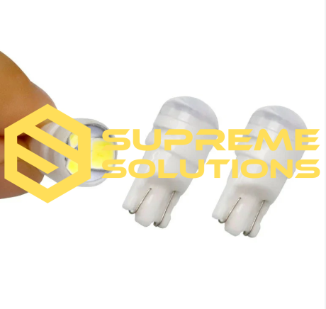 T10 2835 3SMD Ceramic LED Bulb 12V | Compact and Heat-Resistant | White Light