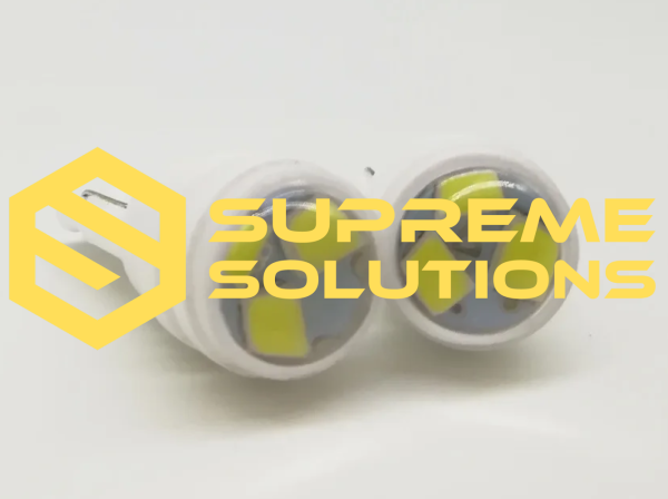 T10 2835 3SMD Ceramic LED Bulb 12V | Compact and Heat-Resistant | White Light