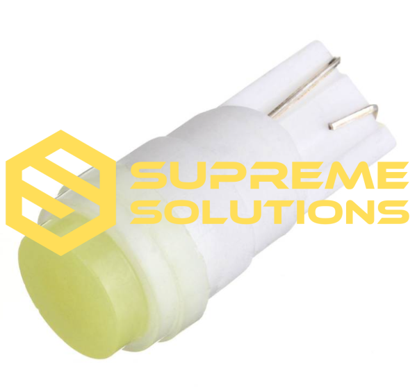 12V LED Car Bulb T10 1SMD 1.5W CERAMIC (W5W Equivalent)