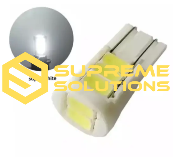 12V Світлодіодна автолампа T10-5730-8SMD CERAMIC (аналог W5W)