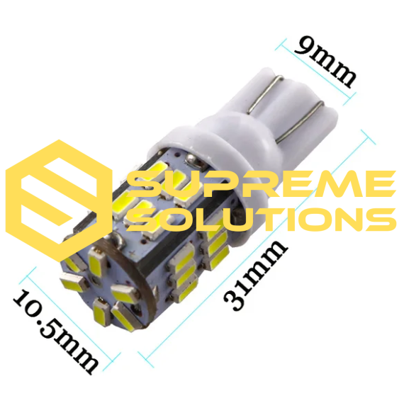 LED лампа T10-3014-30SMD 24V | Для вантажівок, автобусів, спецтехніки