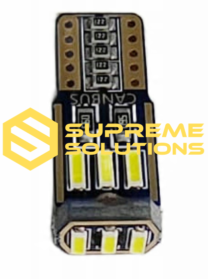 T10 9SMD 4014 LED 12V | White Light | CANBUS | W5W Type