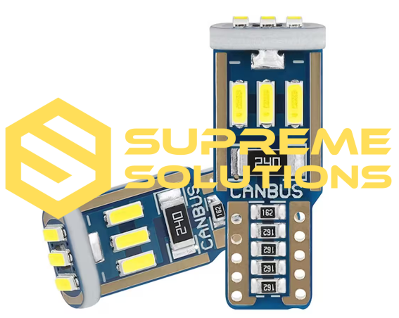T10 9SMD 4014 LED 12V | White Light | CANBUS | W5W Type