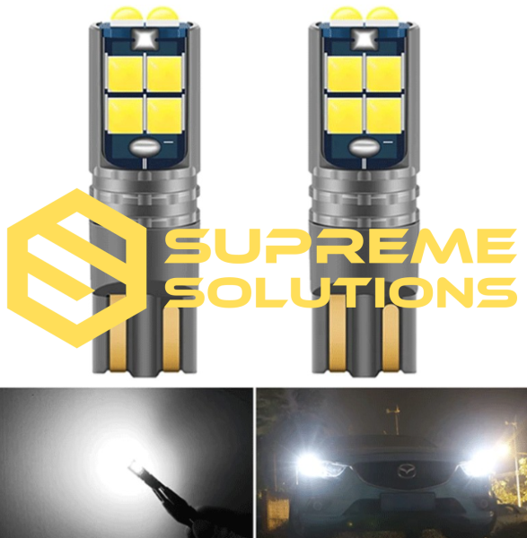 T10-3030-10SMD CREE Samsung – Ultra-bright CANBUS LED Bulb 12–24V (W5W)