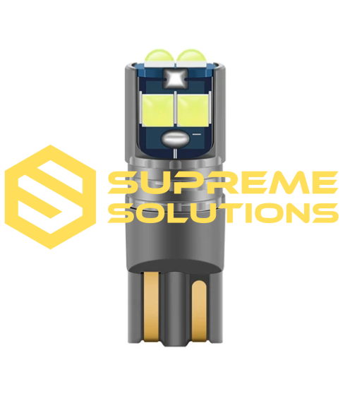 LED лампа T10-3030-6SMD CREE Samsung з CANBUS 12–24V | Білий | Аналог W5W
