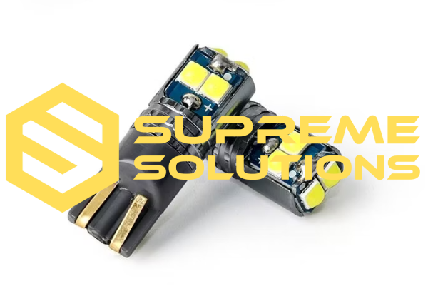 LED лампа T10-3030-6SMD CREE Samsung з CANBUS 12–24V | Білий | Аналог W5W