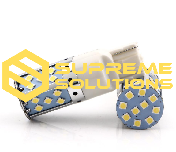LED Bulb 7440 12–24V with 35 Samsung SMDs — White | Replacement for W21W