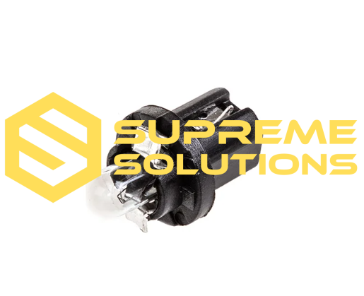 T5A Bulb Socket for 1.2W Lamp | Dashboard Panel Holder | Supreme Solutions