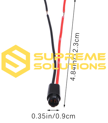 T5 W1.2W Lamp Socket with Wire | Reliable Connector | Supreme Solutions