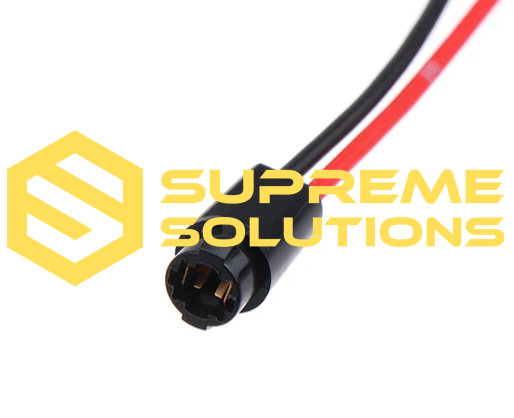 T5 W1.2W Lamp Socket with Wire | Reliable Connector | Supreme Solutions