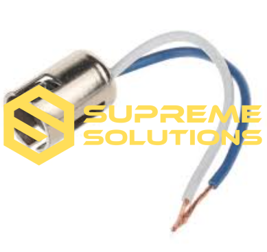 Металевий патрон для лампи 1156 (P21W) | BA15s | Надійне підключення | Supreme Solutions