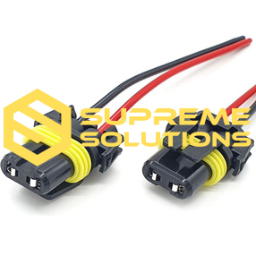 HB3 (9005) Socket with Wires — Reliable Connector for LED and Halogen Bulbs