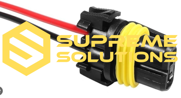 HB4 (9006) Wiring Socket — For LED and Halogen Headlight Bulbs