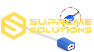 Ceramic Socket for H1 / H3 Bulbs — Reliable Connection for Automotive Lighting