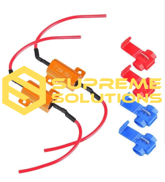 12V Load Resistor 25W — CANBUS Error Canceller for LED Bulbs