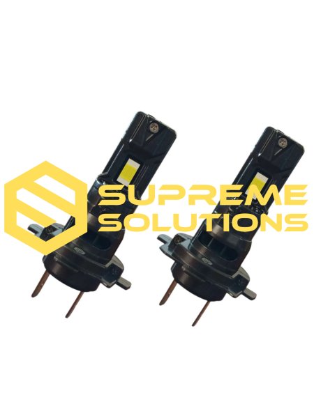 Світлодіодна лампа S-4 H7 3570 CSP 30W 8000LM 6000K 9–32V — потужне ближнє та дальнє світло без доробок